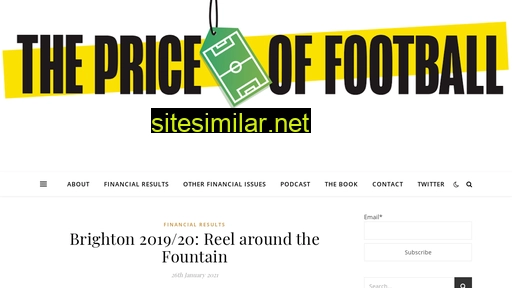 priceoffootball.com alternative sites