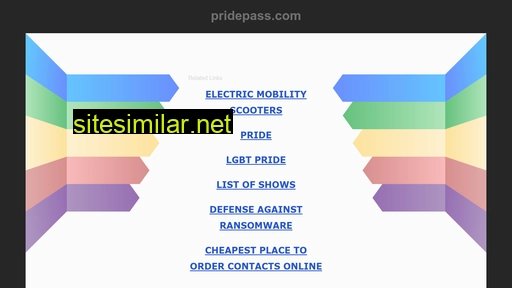 pridepass.com alternative sites