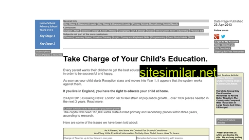 primaryschoolathome.com alternative sites
