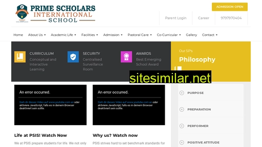 primescholarsinternationalschool.com alternative sites