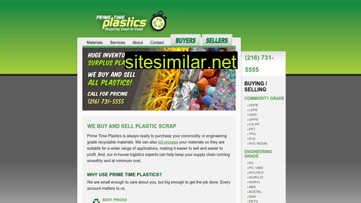 primetimeplastics.com alternative sites