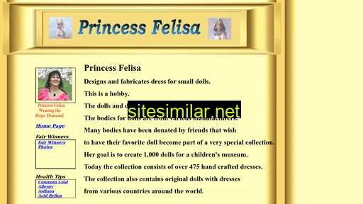 princessfelisa.com alternative sites