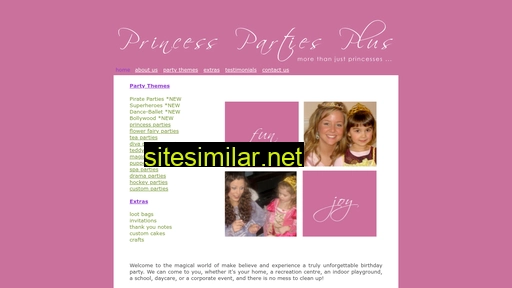 princesspartiesplus.com alternative sites