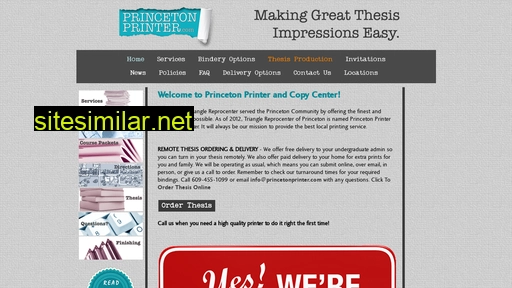 princetonprinter.com alternative sites