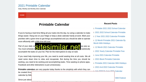 printablecalendar-new.com alternative sites