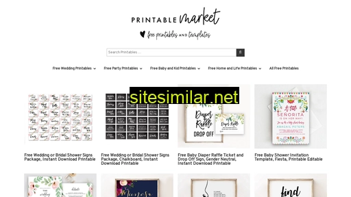 Printablemarket similar sites