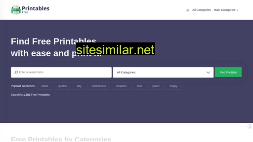 printablesfree.com alternative sites