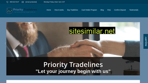 prioritytradelines.com alternative sites