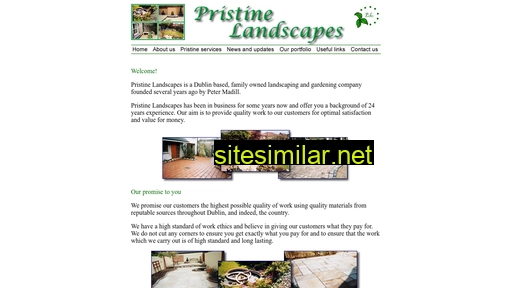 pristinelandscapes.com alternative sites