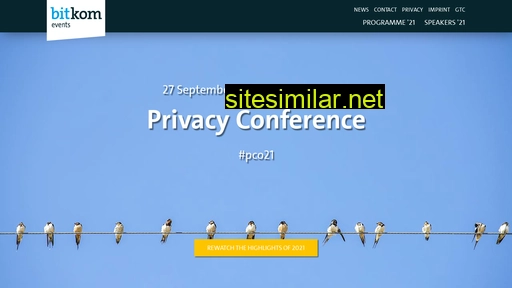 privacy-conference.com alternative sites
