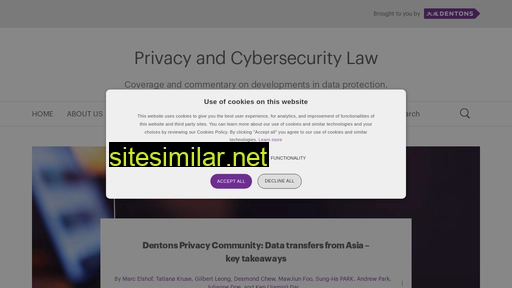 Privacyandcybersecuritylaw similar sites
