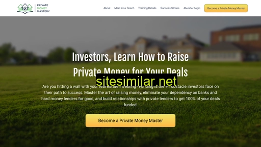 privatemoneymastery.com alternative sites