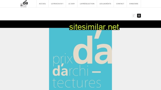 Prixdarchitectures similar sites
