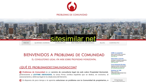 problemasdecomunidad.com alternative sites