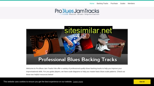 probluesjamtracks.com alternative sites