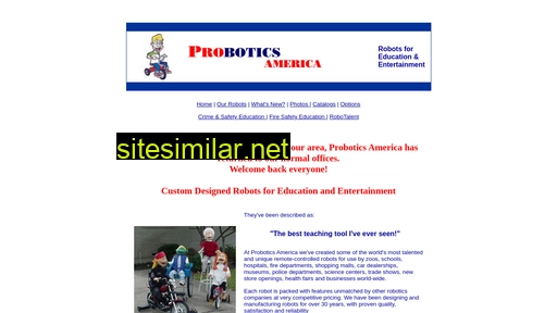 proboticsamerica.com alternative sites