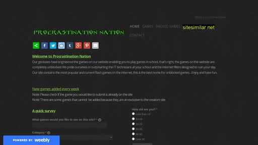 procrastination-nation.weebly.com alternative sites