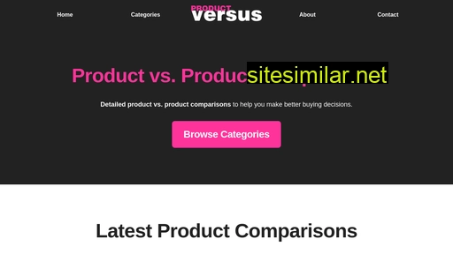 productversus.com alternative sites