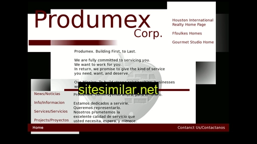 Produmexcorp similar sites