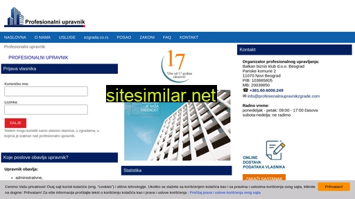 profesionalniupravnikzgrade.com alternative sites