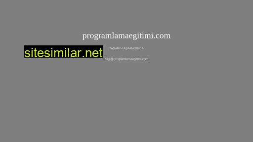 programlamaegitimi.com alternative sites