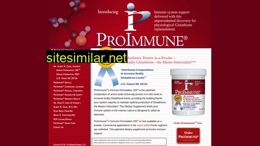 proimmuneco.com alternative sites