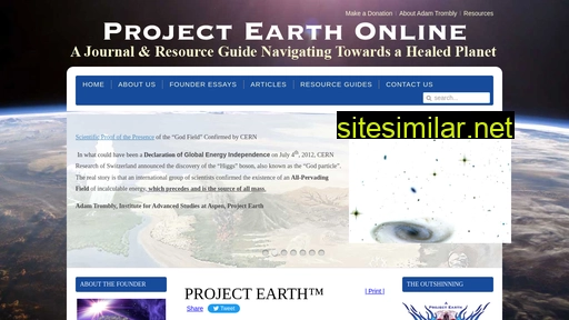 projectearth.com alternative sites