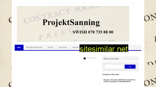 projektsanning.com alternative sites
