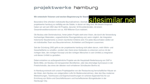 Projektwerke-hamburg similar sites