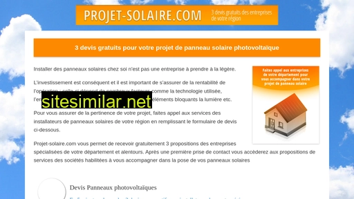 projet-solaire.com alternative sites