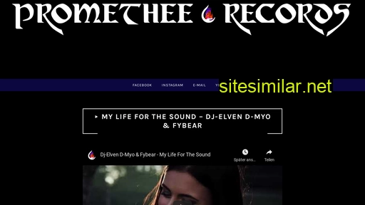 promethee-records.com alternative sites