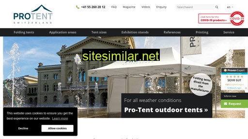 Pro-tent similar sites
