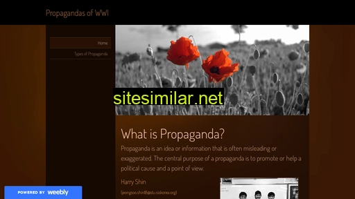propaganda-poster-ww1.weebly.com alternative sites
