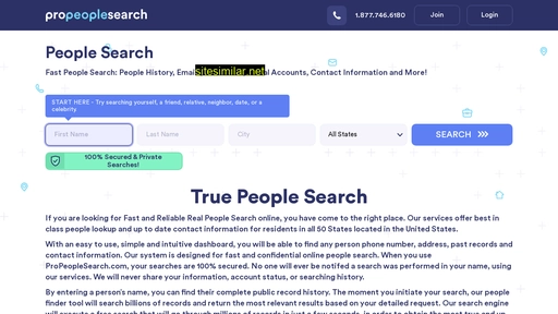 propeoplesearch.com alternative sites