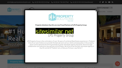 Propertysolutionshuahin similar sites