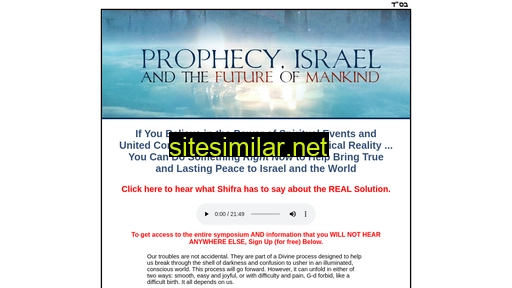 prophecyisraelandmankind.com alternative sites