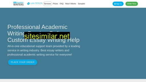 Pro-academic-writers similar sites