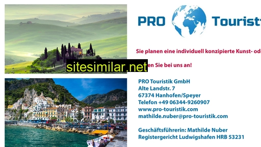 pro-touristik.com alternative sites