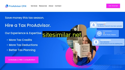 proadvisorcpa.com alternative sites