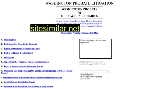 probate-litigation.com alternative sites