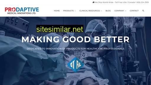 prodaptivemedical.com alternative sites