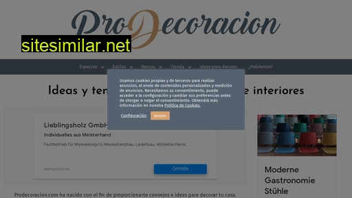 prodecoracion.com alternative sites