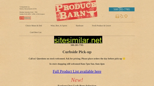 producebarnonline.com alternative sites