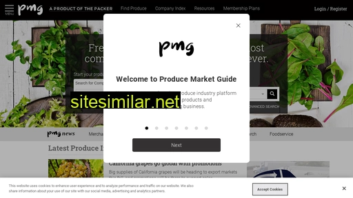 producemarketguide.com alternative sites