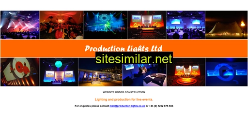production-lights.com alternative sites