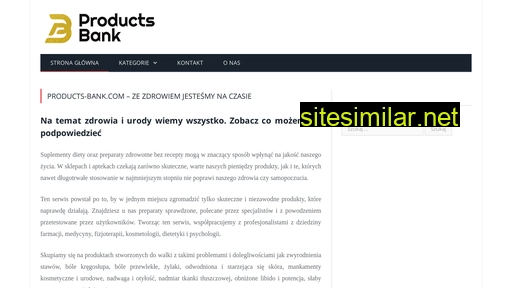 Products-bank similar sites