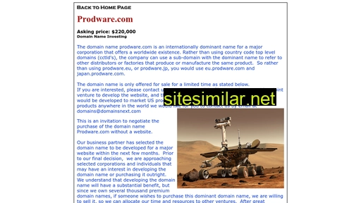 prodware.com alternative sites