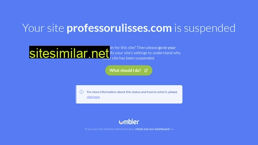 professorulisses.com alternative sites