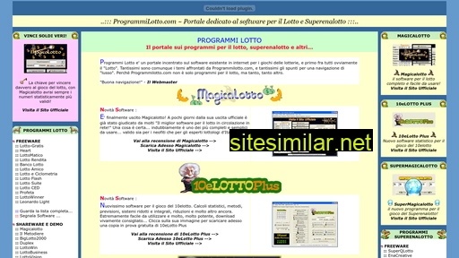 programmilotto.com alternative sites