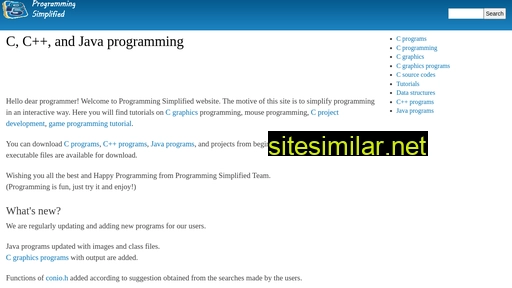Programmingsimplified similar sites